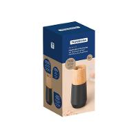 Moedor De Sal E Pimenta Tramontina Realce 61657013 12,7cm Madeira / Preto