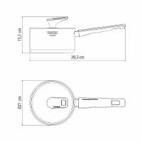 Panela Corpo Triplo Tramontina Grano Baquelite 62161200 Inox - 5