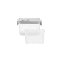 Pote Organizador De Geladeira Tramontina Organizzare 61820090 Com Tampa 900ml Transparente - 3