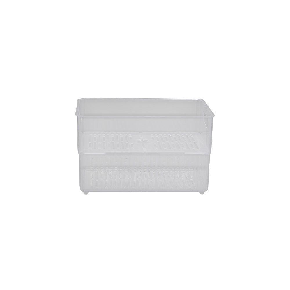 Pote Organizador De Geladeira Tramontina Organizzare 61820620 Com Tampa 6,2l Transparente - 8