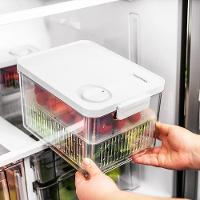 Pote Organizador De Geladeira Tramontina Organizzare 61820620 Com Tampa 6,2l Transparente