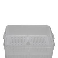 Pote Organizador De Geladeira Tramontina Organizzare 61820620 Com Tampa 6,2l Transparente - 10