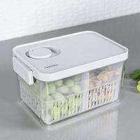 Pote Organizador De Geladeira Tramontina Organizzare 61820280 Com Tampa 2,8l Transparente - 5