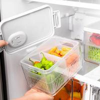 Pote Organizador De Geladeira Tramontina Organizzare 61820280 Com Tampa 2,8l Transparente - 6