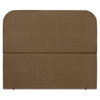 Cabeceira Queen 160 Cm Com Frame Alana Linho Marrom Artte Marrom - 6