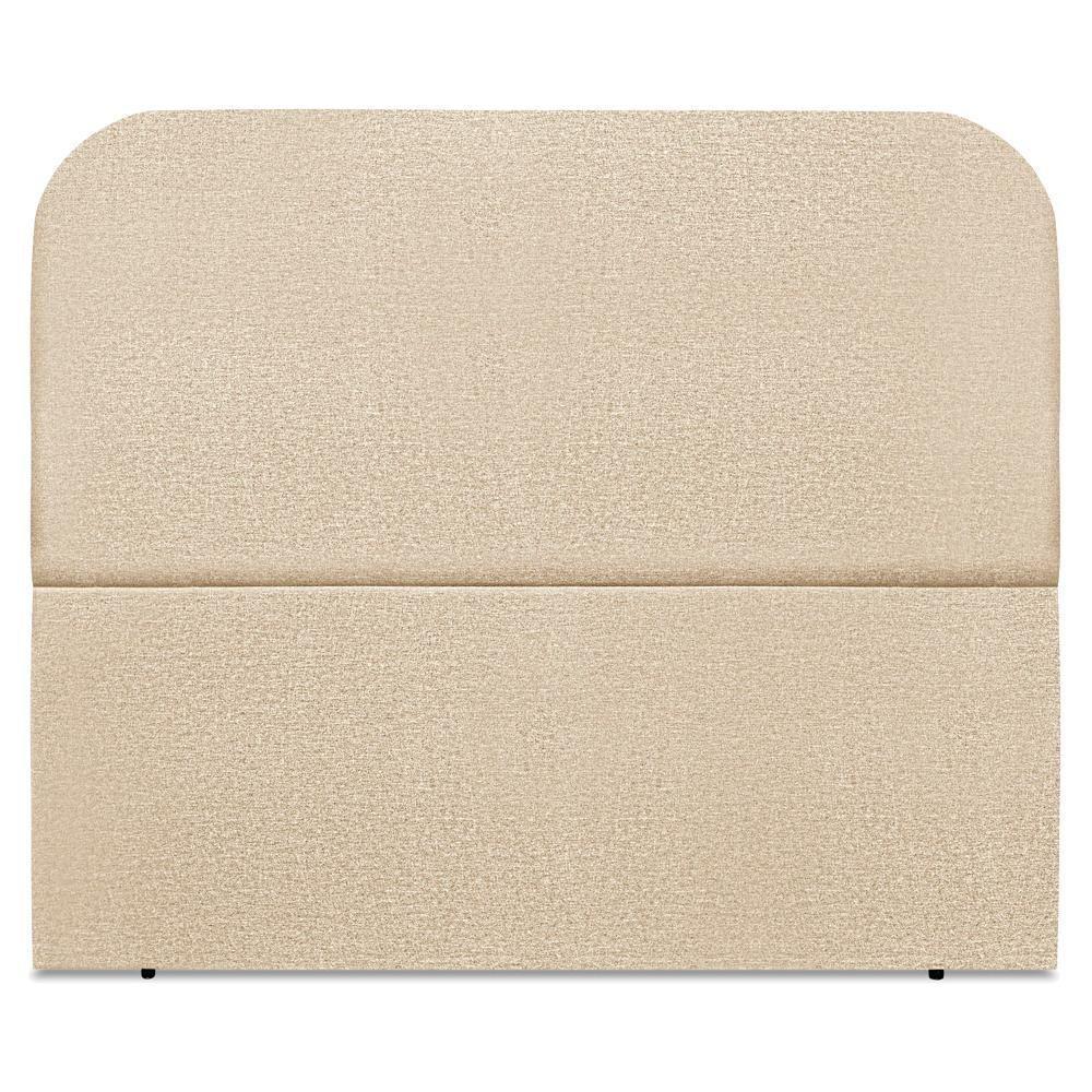 Cabeceira Queen 160 Cm Com Frame Alana Linho Bege Artte Bege - 6
