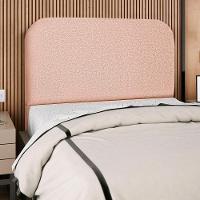 Cabeceira Queen 160 Cm Com Frame Alana Linho Rose Artte Rose - 9