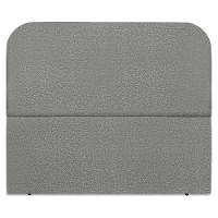 Cabeceira Queen 160 Cm Com Frame Alana Linho Cinza Escuro Artte Cinza Escuro - 6