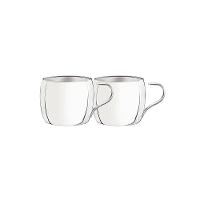 Conjunto 2 Xícaras Para Chá E Capuccino Tramontina 64430790 230ml Inox - 1