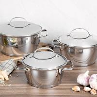 Caçarola Funda Fundo Triplo Tramontina Allegra 62654200 Inox - 6