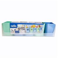 Kit Com 5 Porta Objetos Mundo Da Lua Azul E Verde - Dello - 3
