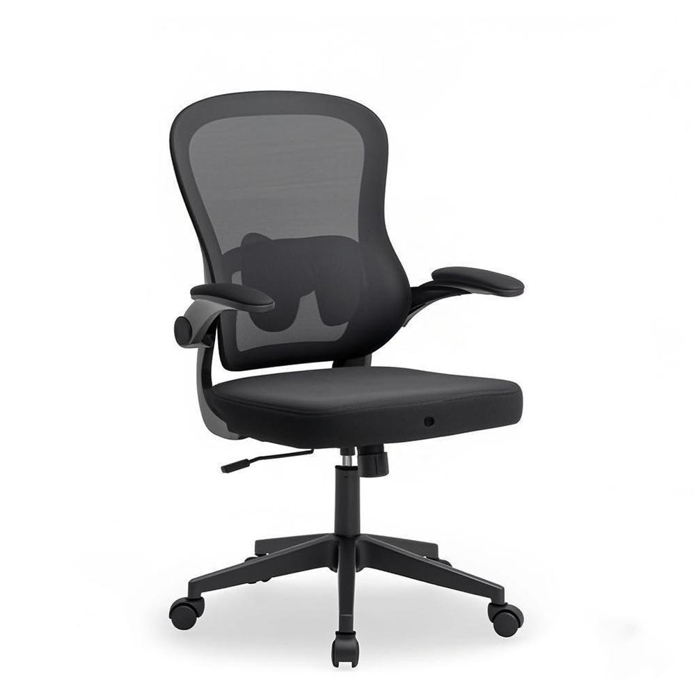 Cadeira De Escritório Executiva Base Preta Com Rodinha Fortt Linea Preta - Csf20-pt - 1