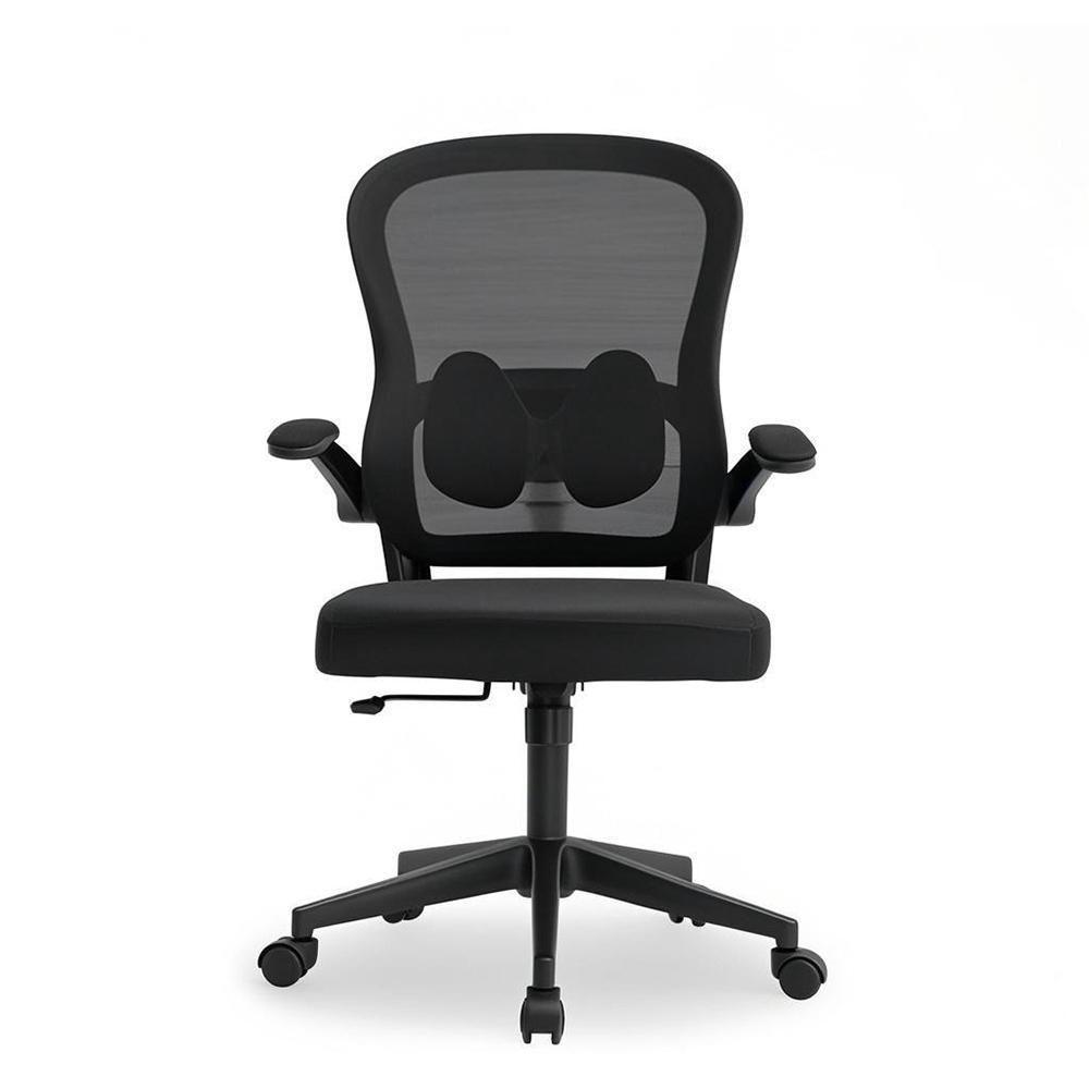 Cadeira De Escritório Executiva Base Preta Com Rodinha Fortt Linea Preta - Csf20-pt - 2