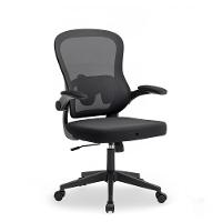 Cadeira De Escritório Executiva Base Preta Com Rodinha Fortt Linea Preta - Csf20-pt - 1