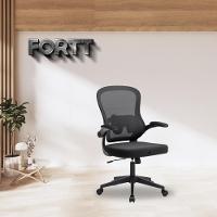 Cadeira De Escritório Executiva Base Preta Com Rodinha Fortt Linea Preta - Csf20-pt - 7