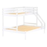 Beliche Com Cama Casal Slim Madeira Maciça Branco Housin