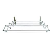 Varal De Parede Retrátil Aço Sanfonado - 120cm - 3