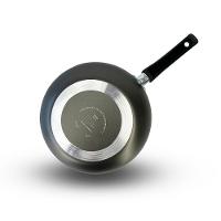 Panela Frigideira Wok 24 Cm Antiaderente Alumínio - Dourado