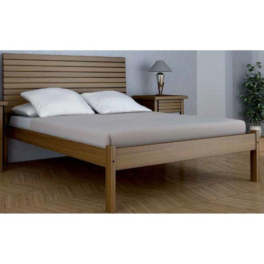 Cama De Casal Queen Size Oly 1,60 X 2,00 - Móveis De Gramado - 1
