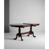 Mesa Elástica Farroupil1ha Oval 1,80-2,20 X 90 - Castanho - Móveis De Gramado - 1