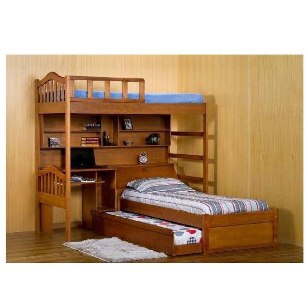 Treliche Garibaldi 1,90 X 80 - Madeira Maciça - Móveis De Gramado - Castanho - 2