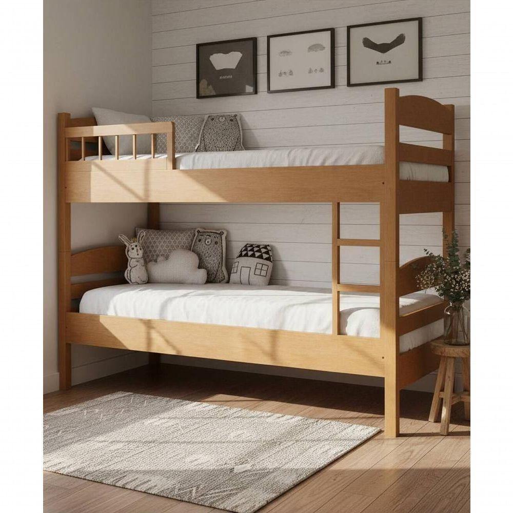 Beliche 1,90 X 90 - Madeira Maciça - Móveis De Gramado - Marrom - 1