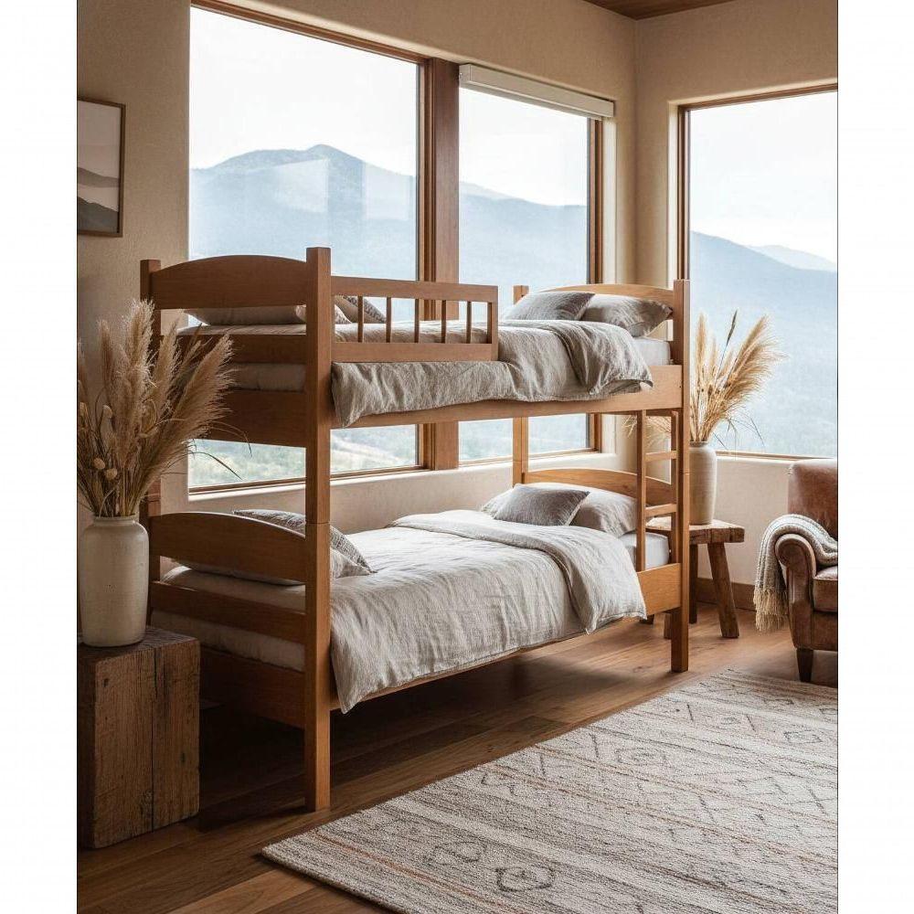 Beliche 1,90 X 90 - Madeira Maciça - Móveis De Gramado - Marrom - 2