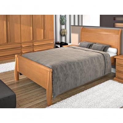 Cama Maciça 1,20 X 1,90 - Móveis De Gramado