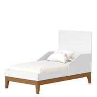 Quarto De Bebê Flip Com Cômoda Gaveteiro Branco Acetinado Savana Com Colchão Gazin - Reller - 9