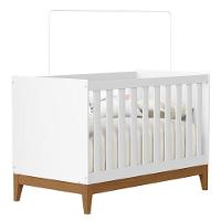 Quarto De Bebê Flip Branco Acetinado Com Colchão Gazin - Reller - 8