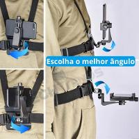 Suporte Peitoral Para Celular E Câmeras - 2