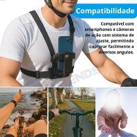 Suporte Peitoral Para Celular E Câmeras - 5