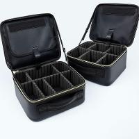 Maleta De Maquiagem Com Espelho Led Preto