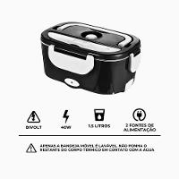 Marmita Elétrica Portátil Bivolt - Preto - 8
