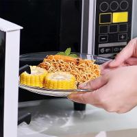 Jogo 5 Pratos Fundo Vidro Cristal Egipicio Kit Liso Diamond Transparente Bar Restaurante Buffet - 5