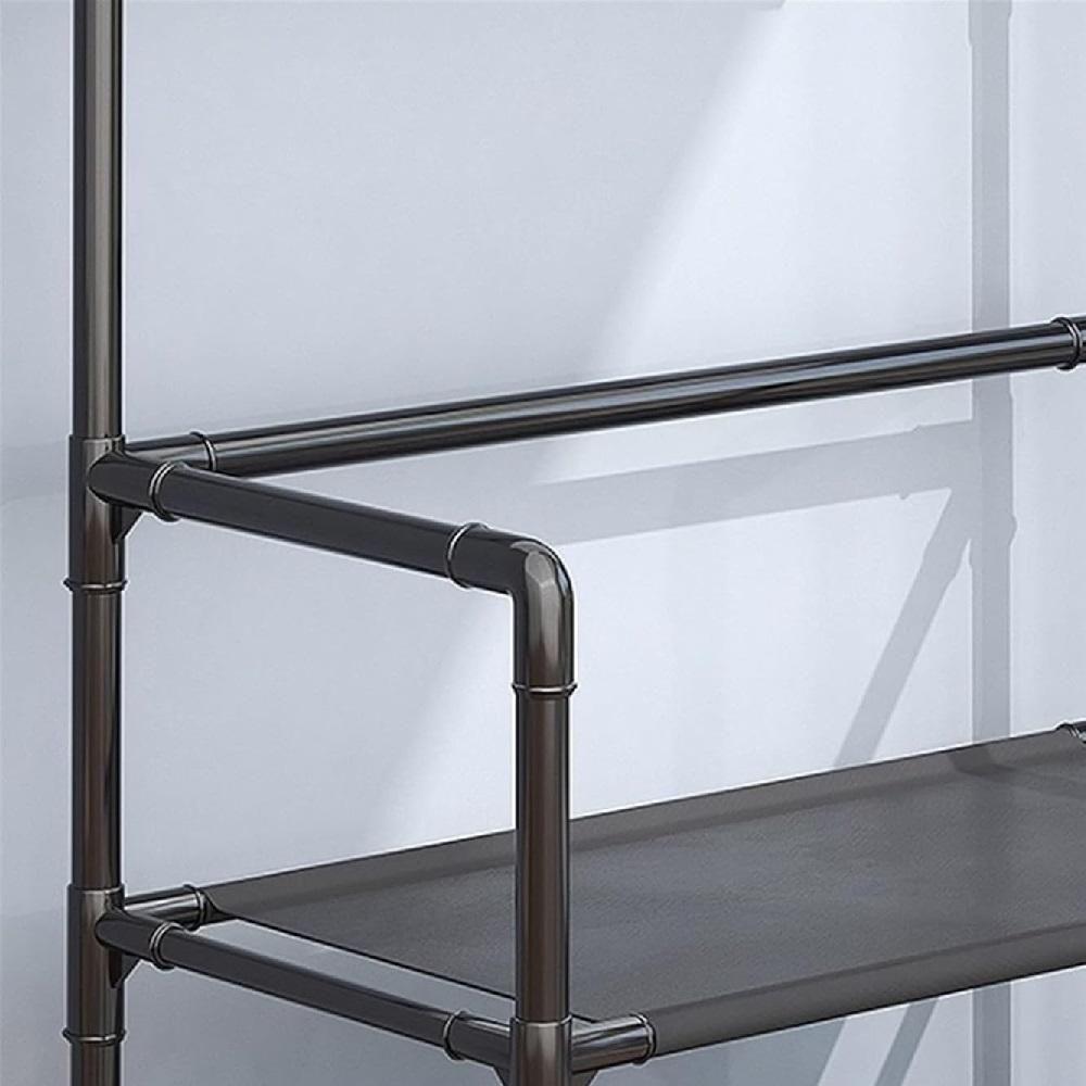 Estante Porta Brinquedos Sapateira Organizadora Sapatos Multiuso Arara Modular Quarto Guarda Roupa 4 Prateleiras Cabidei - 6