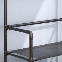 Estante Porta Brinquedos Sapateira Organizadora Sapatos Multiuso Arara Modular Quarto Guarda Roupa 4 Prateleiras Cabidei - 6