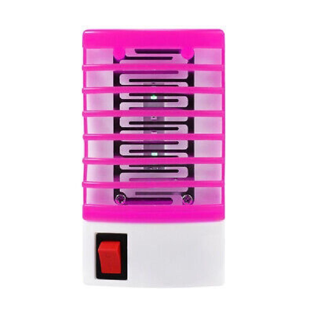 Repelente Eletronico Mata Mosquitos Asrmadilha Pernilongos Insetos Luminaria Luz Noturna Led 2 Em 1 Ultravioleta Bivolt - 6