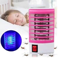 Repelente Eletronico Mata Mosquitos Asrmadilha Pernilongos Insetos Luminaria Luz Noturna Led 2 Em 1 Ultravioleta Bivolt - 2