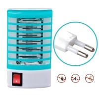 Repelente Eletronico Mata Mosquitos Asrmadilha Pernilongos Insetos Luminaria Luz Noturna Led 2 Em 1 Ultravioleta Bivolt - 7