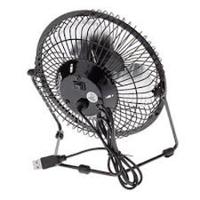 Ventilador Em Metal De Mesa Notebook Mini Circulador Ar Usb Potente Casa Carro Articulavel Silencioso Portatil - 4