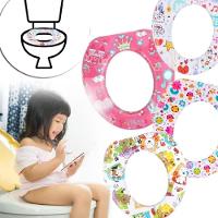 Redutor Assento Sanitario Infantil Adaptador Portatil Acolchoado Espuma Conforto Meninas Baby - 3