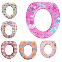 Redutor Assento Sanitario Infantil Adaptador Portatil Acolchoado Espuma Conforto Meninas Baby - 8