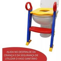 Troninho Redutor Assento Infantil Vaso Sanitario Escada Pinico Portatil Ajustavel Desfralde - 2