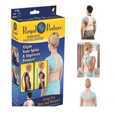 Corretor Postura Colete Ajustavel Magnetico Cinta Alinhador Coluna Alinha Suporte Ombro Costas Cervical Unissex