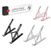 Suporte Notebook Articulado Laptop Portatil Ergonomico Slim Dobravel Base Ajustavel Tablet Antiderrapante Mesa Bancada E - 1