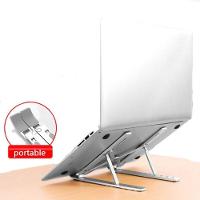 Suporte Notebook Articulado Laptop Portatil Ergonomico Slim Dobravel Base Ajustavel Tablet Antiderrapante Mesa Bancada E - 5