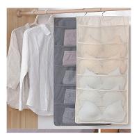 Cabide Organizador Dupla Face Porta Sutia 24 Bolsos Colmeia Divisorias Closet Joias Guarda Roupa Multiuso - 5