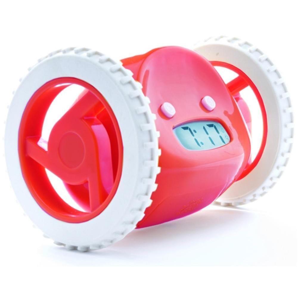 Relogio Despertador Com Rodinhas Fugitivo Digital Clocky Adulto Infantil Anti Sono Led Rodas Giratorio Extra Alto - 3
