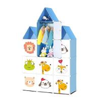 Guarda Roupa Castelo Infantil Armario Organizador Brinquedos Roupas Sapateira 13 Nichos Prateleiras - 1